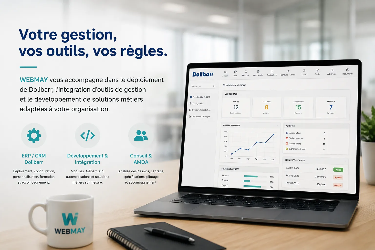 webmay dolibarr Wenmay specialiste dolibarr