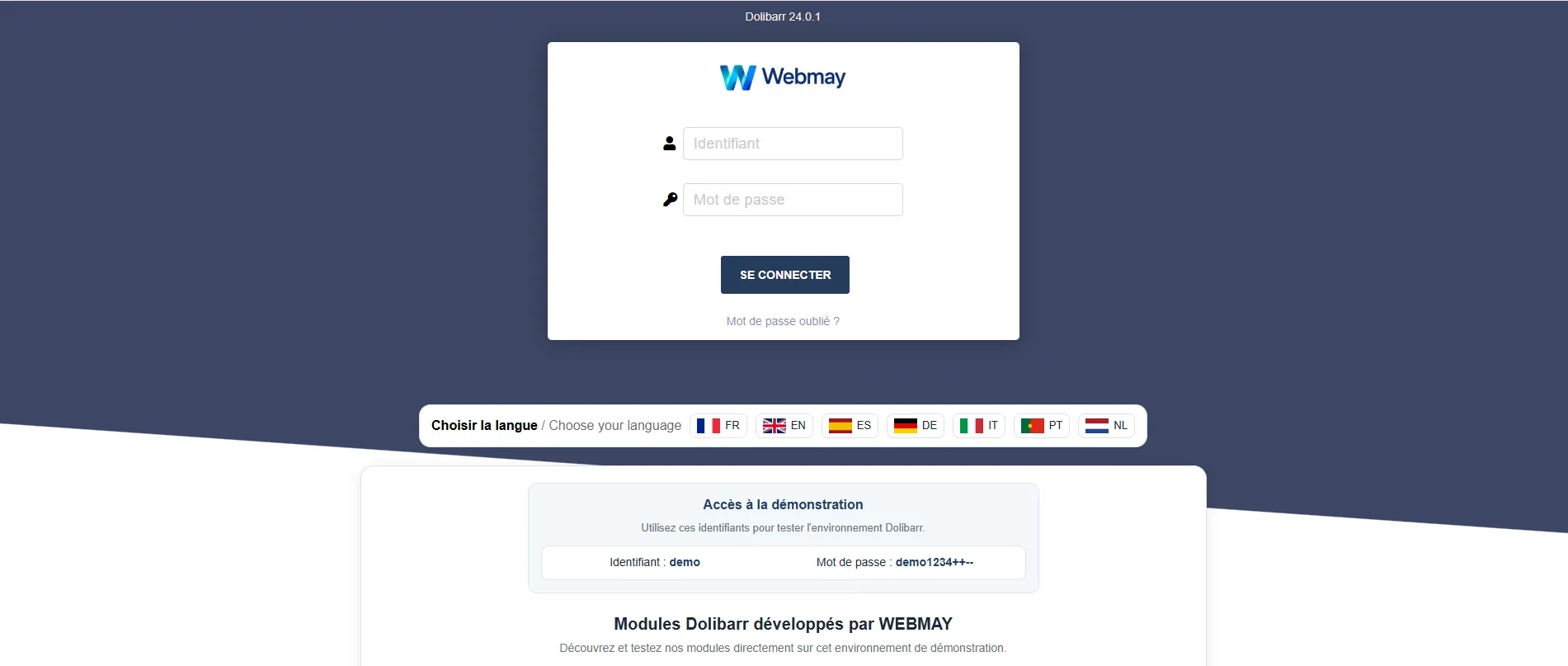 DoliLang – Sélecteur de langue pour Dolibarr – Image 4